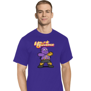 Shirts T-Shirts, Tall / Large / Royal Blue Half Universe