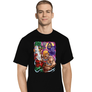 Secret_Shirts T-Shirts, Tall / Large / Black Master Of The Universe