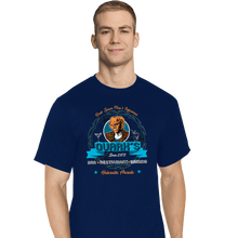 Load image into Gallery viewer, Secret_Shirts T-Shirts, Tall / Large / Navy Quark&#39;s Bar
