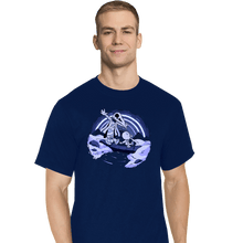 Load image into Gallery viewer, Daily_Deal_Shirts T-Shirts, Tall / Large / Navy Steven and Khonshu
