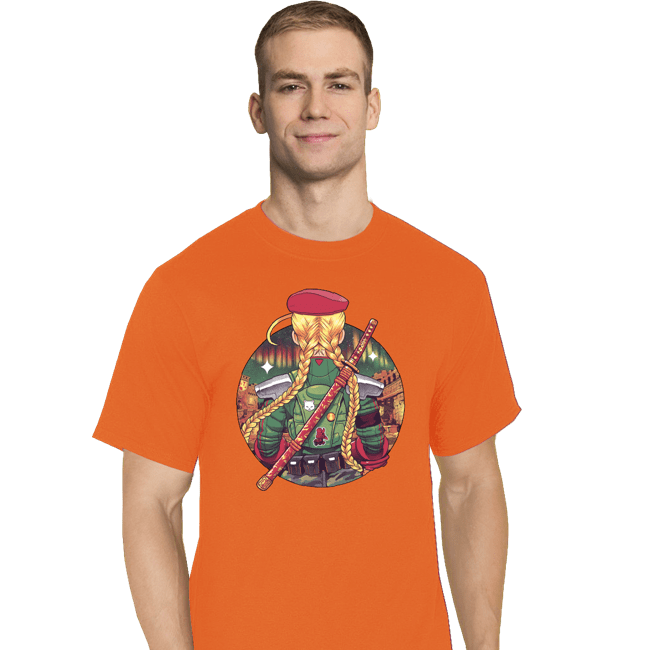 Daily_Deal_Shirts T-Shirts, Tall / Large / Red Autumn Fighter