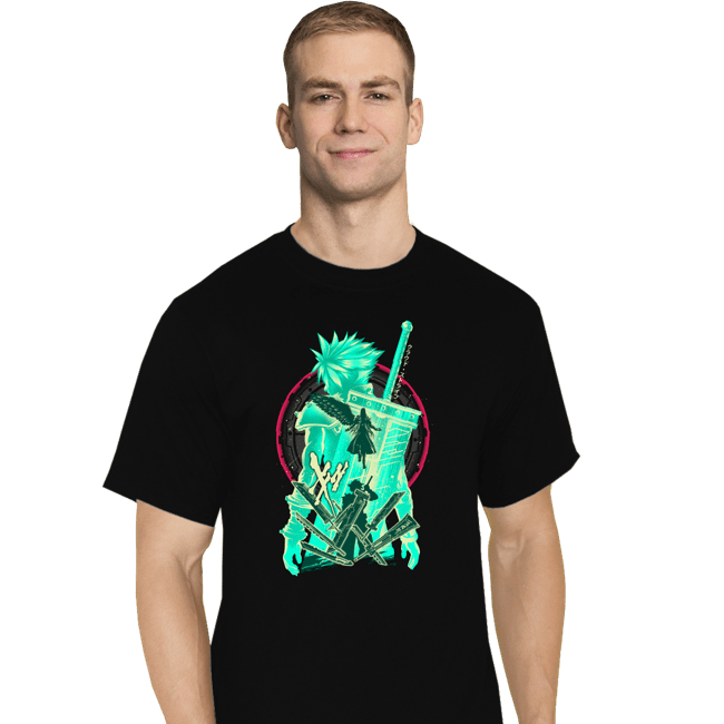 Daily_Deal_Shirts T-Shirts, Tall / Large / Black Midgar's Maverick