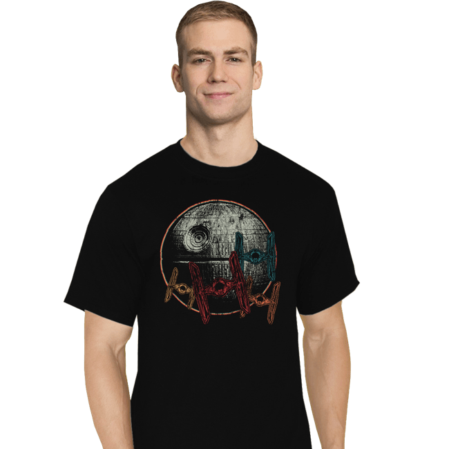 Shirts T-Shirts, Tall / Large / Black Moon Of Death