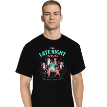 Load image into Gallery viewer, Daily_Deal_Shirts T-Shirts, Tall / Large / Black The Late Night Ritual

