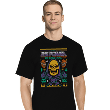 Load image into Gallery viewer, Shirts T-Shirts, Tall / Large / Black The Skele-Power Of Christmas
