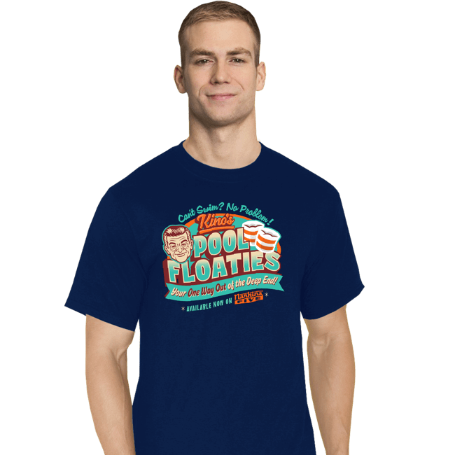Secret_Shirts T-Shirts, Tall / Large / Navy Kino's Floaties