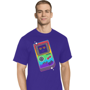 Shirts T-Shirts, Tall / Large / Royal Blue Gaymer Player II