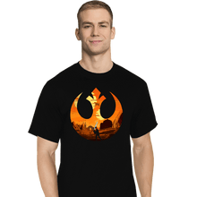 Load image into Gallery viewer, Daily_Deal_Shirts T-Shirts, Tall / Large / Black Rising Star
