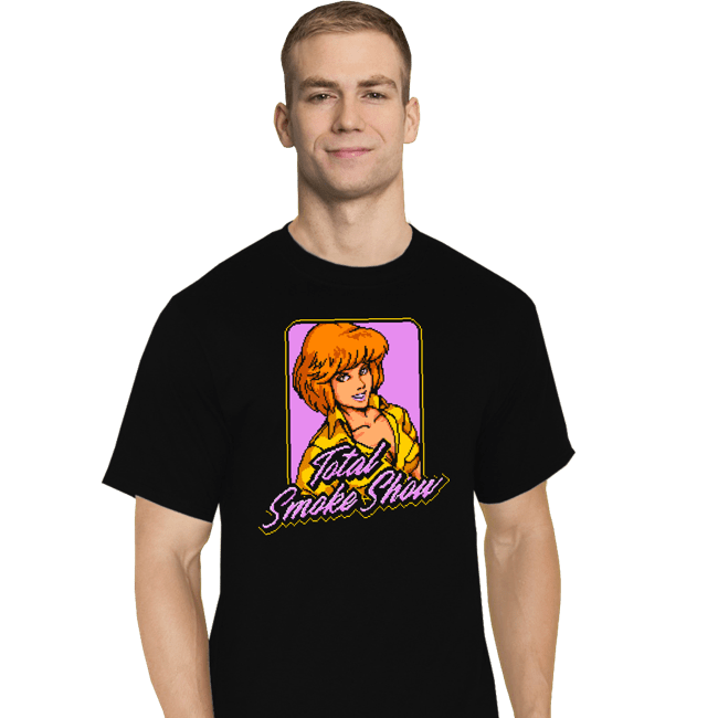 Secret_Shirts T-Shirts, Tall / Large / Black Smoke Show