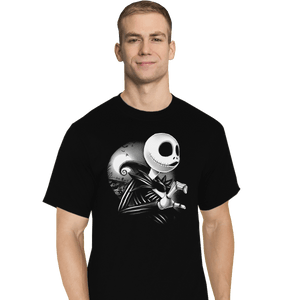 Shirts T-Shirts, Tall / Large / Black Her Skeleton