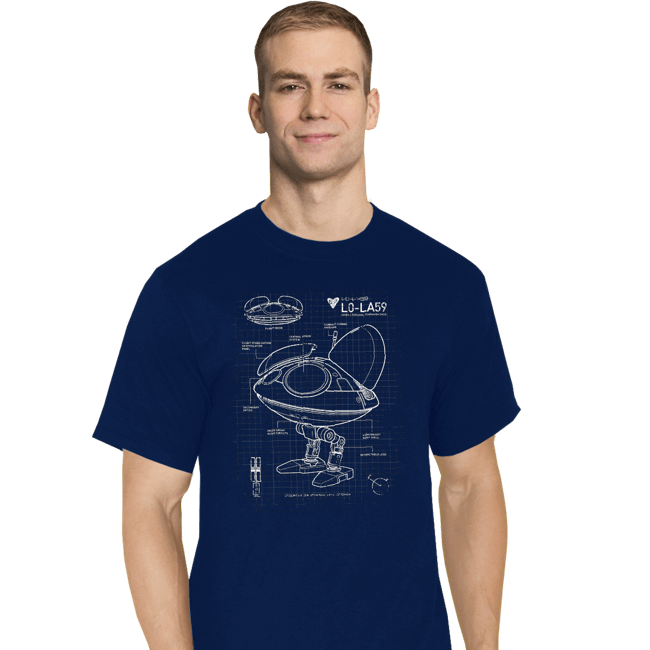 Daily_Deal_Shirts T-Shirts, Tall / Large / Navy LO-LA59 Schematics