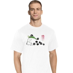 Shirts T-Shirts, Tall / Large / White Ink Forest