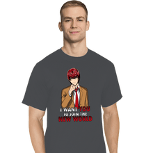 Load image into Gallery viewer, Shirts T-Shirts, Tall / Large / Charcoal Support Kira
