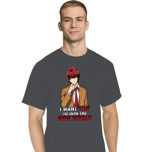 Shirts T-Shirts, Tall / Large / Charcoal Support Kira
