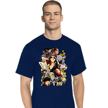 Load image into Gallery viewer, Shirts T-Shirts, Tall / Large / Navy Honkey Tonk Women
