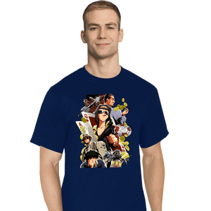 Shirts T-Shirts, Tall / Large / Navy Honkey Tonk Women