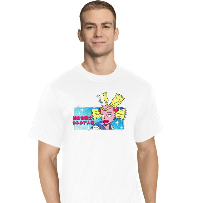 Secret_Shirts T-Shirts, Tall / Large / White Pretty Guardian Cynthia