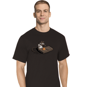Shirts T-Shirts, Tall / Large / Black Indiana Mouse