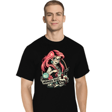 Load image into Gallery viewer, Daily_Deal_Shirts T-Shirts, Tall / Large / Black Rocker Ariel

