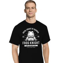 Load image into Gallery viewer, Shirts T-Shirts, Tall / Large / Black Frog Knight
