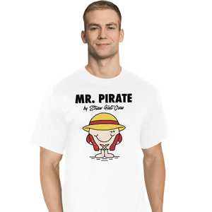 Shirts T-Shirts, Tall / Large / White The Little Mr Pirate