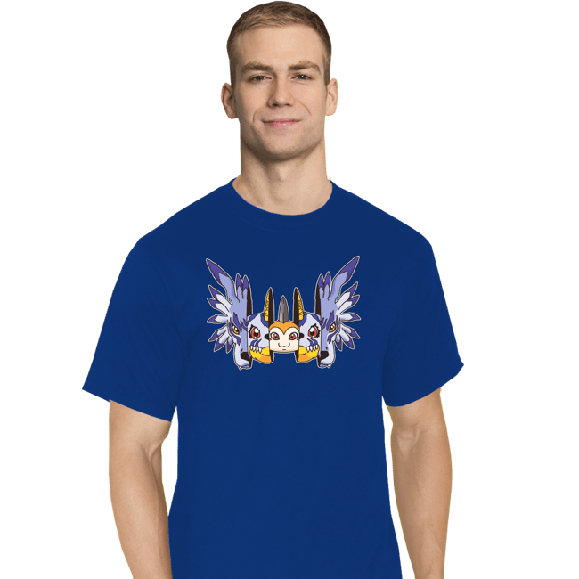 Daily_Deal_Shirts T-Shirts, Tall / Large / Royal Blue Digital Friendship