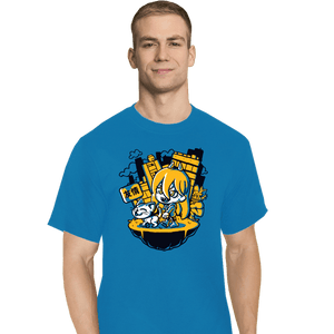 Daily_Deal_Shirts T-Shirts, Tall / Large / Royal Blue Chainsaw Power