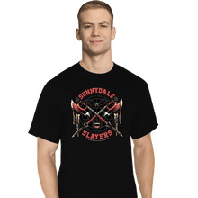 Load image into Gallery viewer, Daily_Deal_Shirts T-Shirts, Tall / Large / Black Sunnydale Crest

