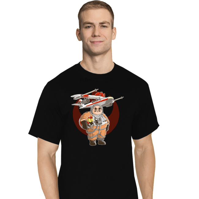 Shirts T-Shirts, Tall / Large / Black Rosso Squadron