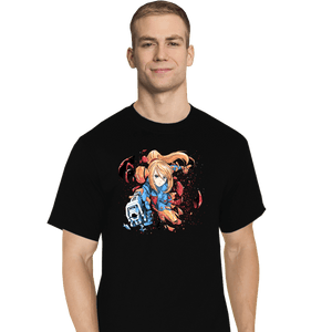 Secret_Shirts T-Shirts, Tall / Large / Black Breaking Out