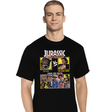 Load image into Gallery viewer, Daily_Deal_Shirts T-Shirts, Tall / Large / Black Jurassic Fighter
