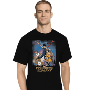 Shirts T-Shirts, Tall / Large / Black Space Cowboys Of The Galaxy
