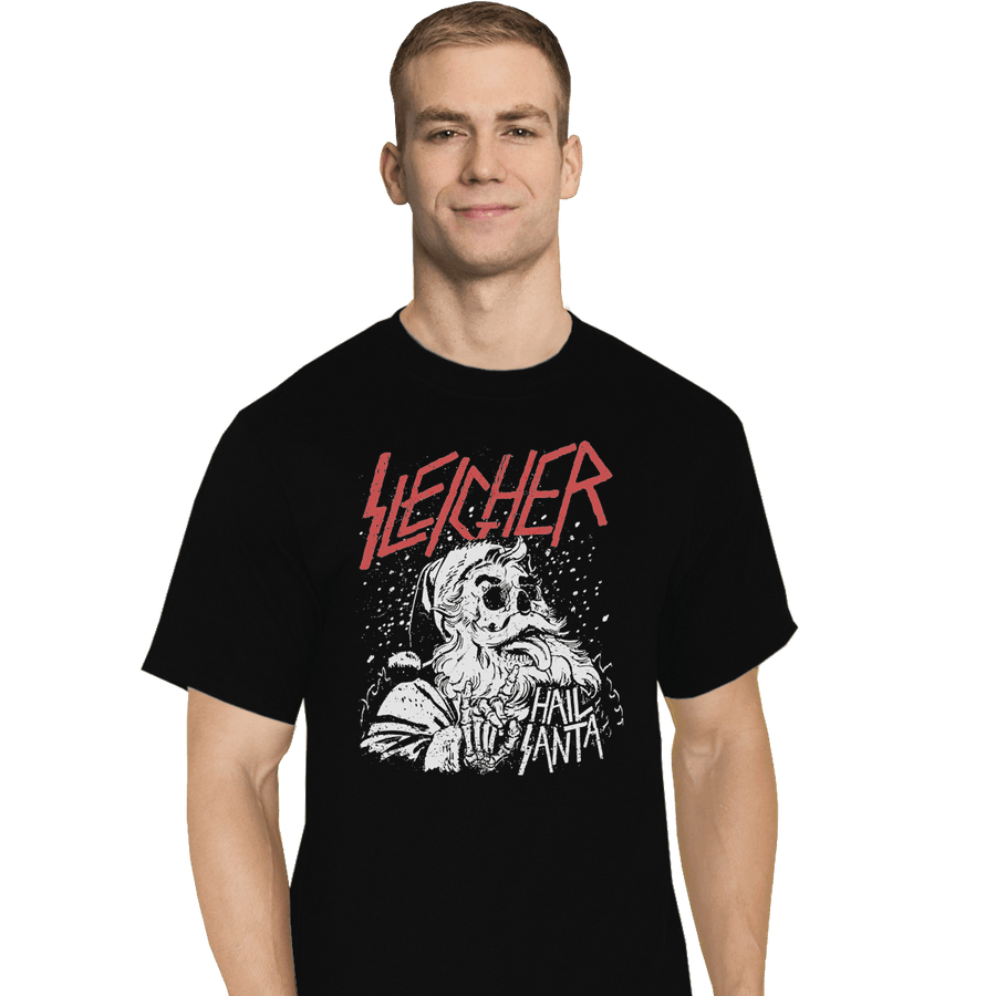 Shirts T-Shirts, Tall / Large / Black Sleigher