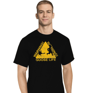 Shirts T-Shirts, Tall / Large / Black Goose Life