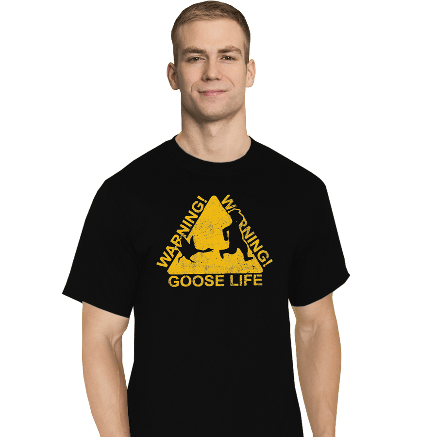 Shirts T-Shirts, Tall / Large / Black Goose Life