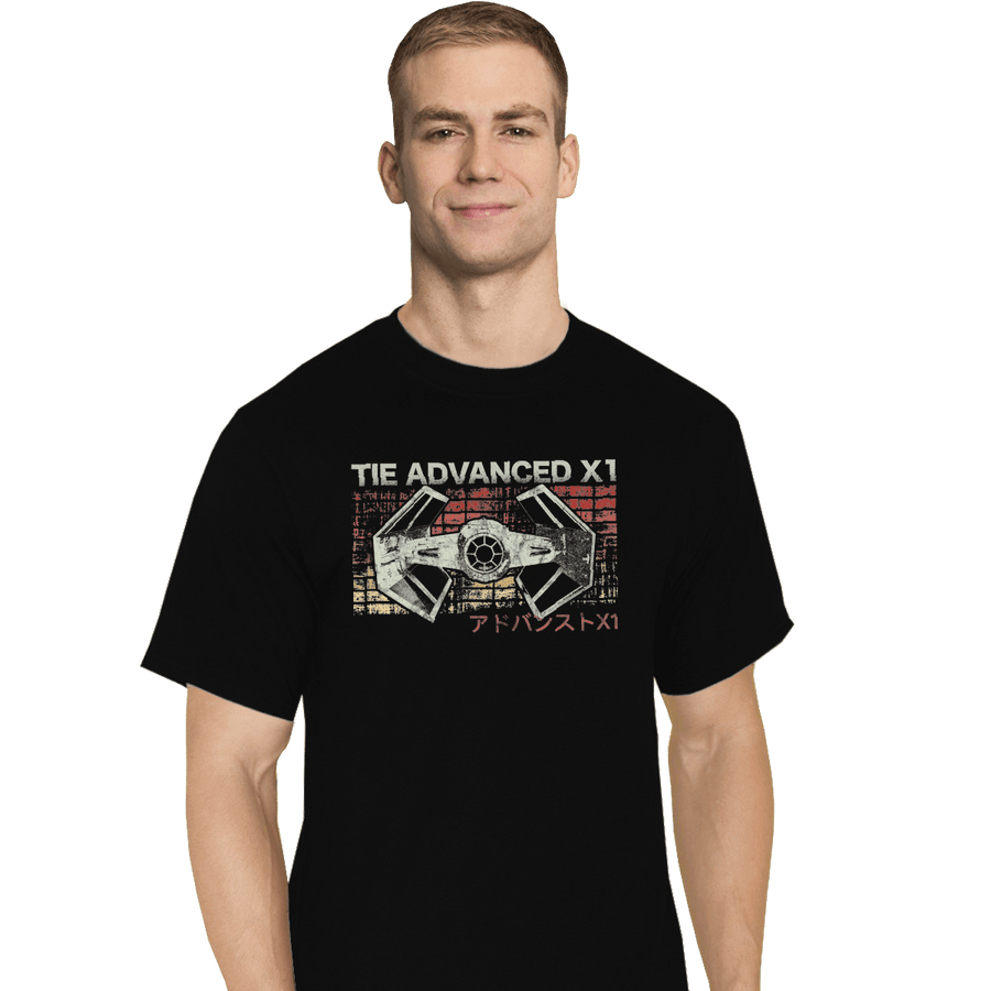 Shirts T-Shirts, Tall / Large / Black Retro Tie Fighter