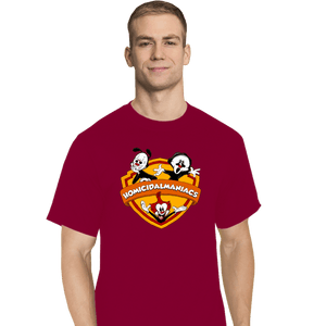 Shirts T-Shirts, Tall / Large / Red Homicidalmaniacs
