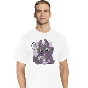 Shirts T-Shirts, Tall / Large / White Maneki Toothless