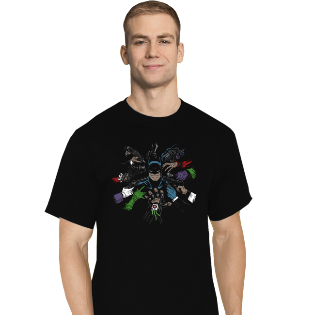 Secret_Shirts T-Shirts, Tall / Large / Black Batwick Tee