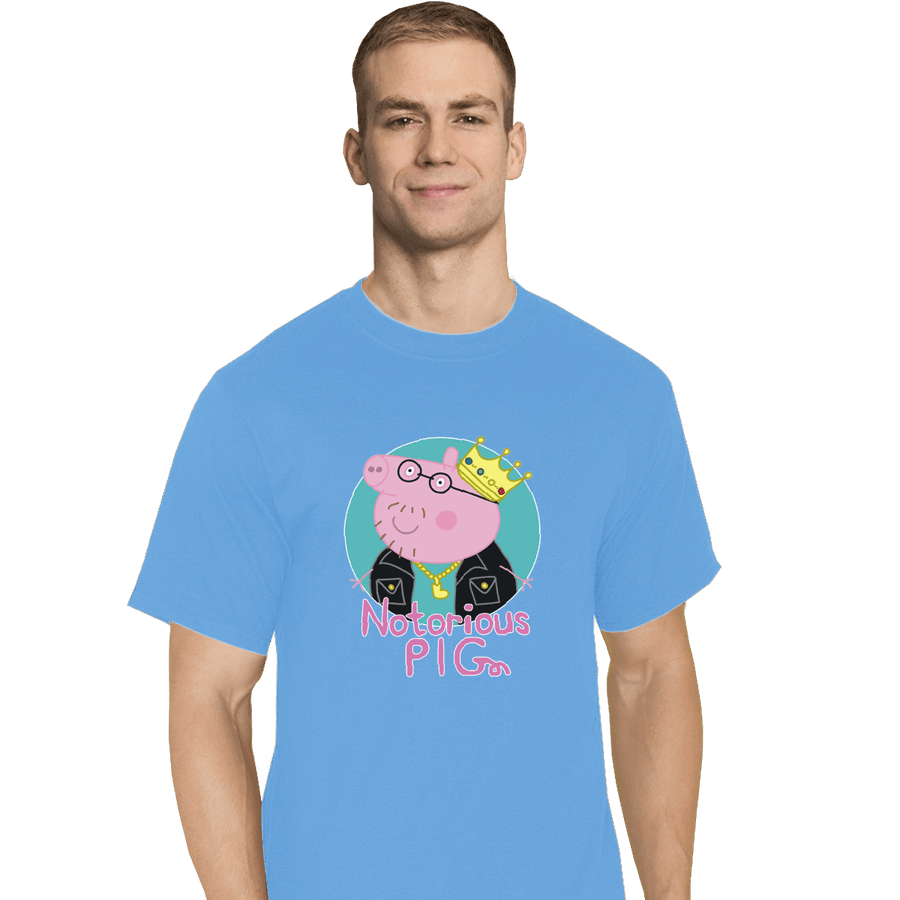 Shirts T-Shirts, Tall / Large / Royal blue Notorious PIG