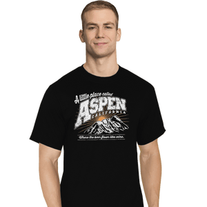 Shirts T-Shirts, Tall / Large / Black Aspen