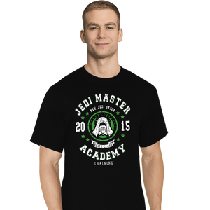Shirts T-Shirts, Tall / Large / Black Jedi Master Academy