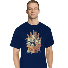 Load image into Gallery viewer, Shirts T-Shirts, Tall / Large / Navy Game Of Boxes
