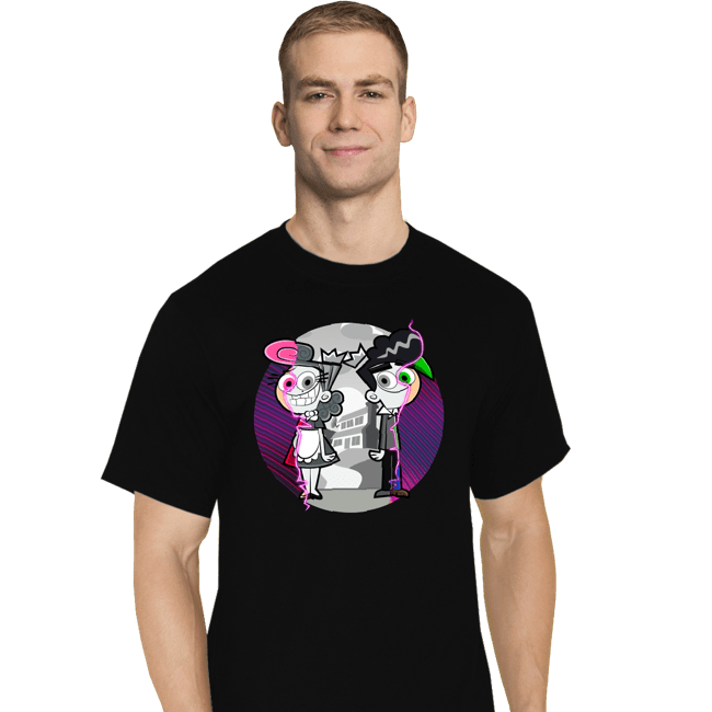 Secret_Shirts T-Shirts, Tall / Large / Black Fairly Odd Wanda