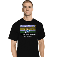 Load image into Gallery viewer, Secret_Shirts T-Shirts, Tall / Large / Black Touchdown Bundy
