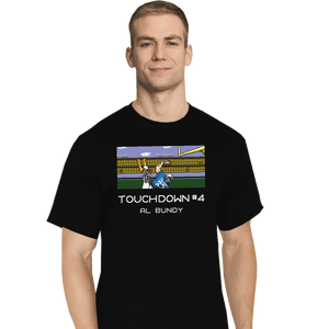Secret_Shirts T-Shirts, Tall / Large / Black Touchdown Bundy