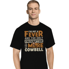 Load image into Gallery viewer, Daily_Deal_Shirts T-Shirts, Tall / Large / Black More Cowbell
