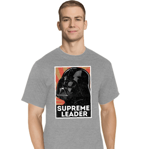 Shirts T-Shirts, Tall / Large / Sports Grey Supreme Leader
