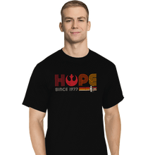 Load image into Gallery viewer, Daily_Deal_Shirts T-Shirts, Tall / Large / Black Hope Since 1977
