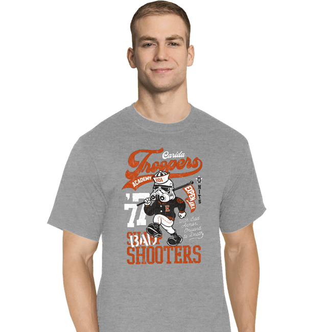 Daily_Deal_Shirts T-Shirts, Tall / Large / Sports Grey Troopers Academy